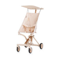 BUGGY Unique beige Aluminiumrahmen faltbar 3-Punkt-Gurt Tasche - Beige, Metall (58/33/92cm) - Chipolino