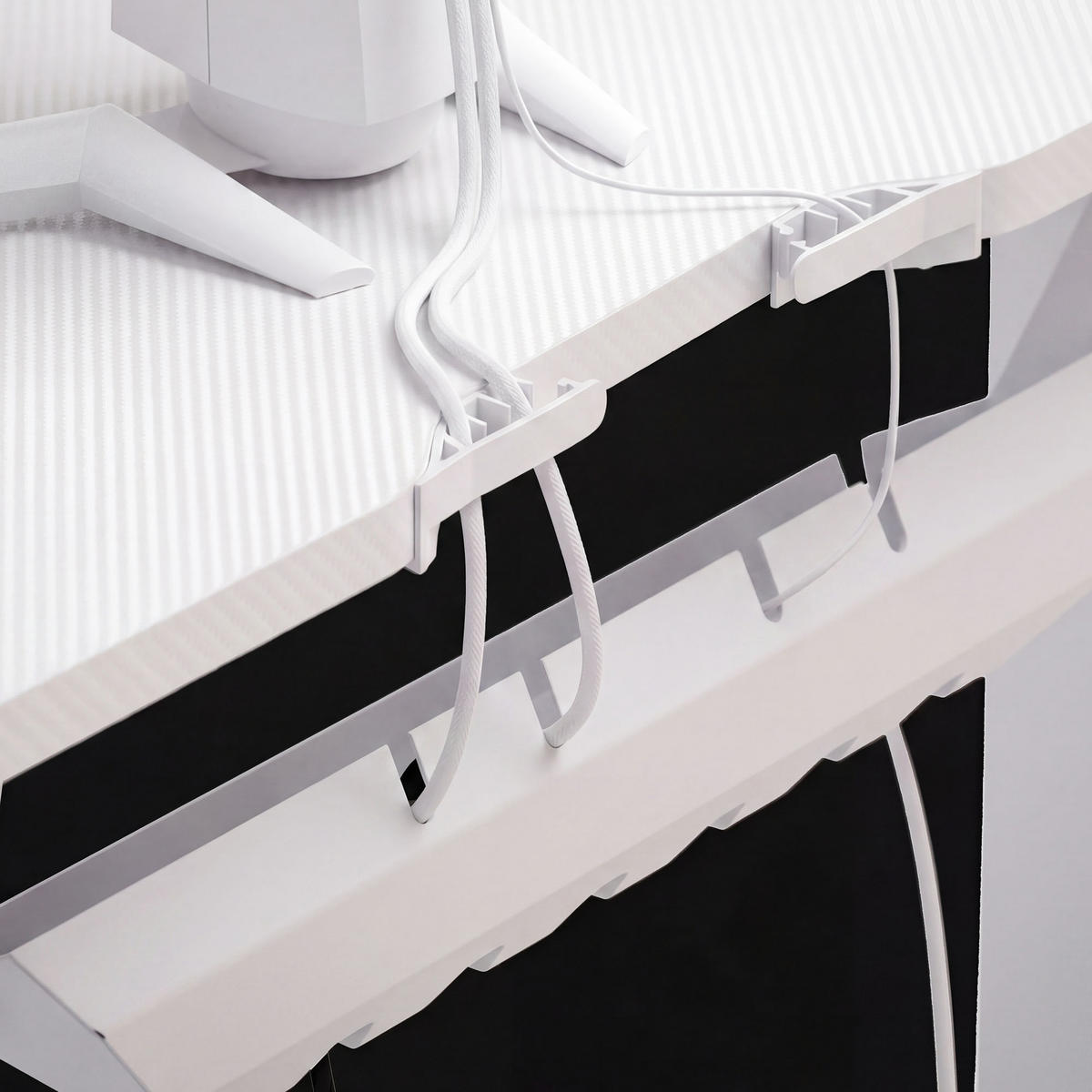 SCHREIBTISCH X-Mate - Weiß, Holzwerkstoff (60/100/75cm)