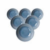 SUPPENTELLER Banda Blau ø 20 cm 6er Set - Blau, Keramik (20cm) - Ritzenhoff Breker