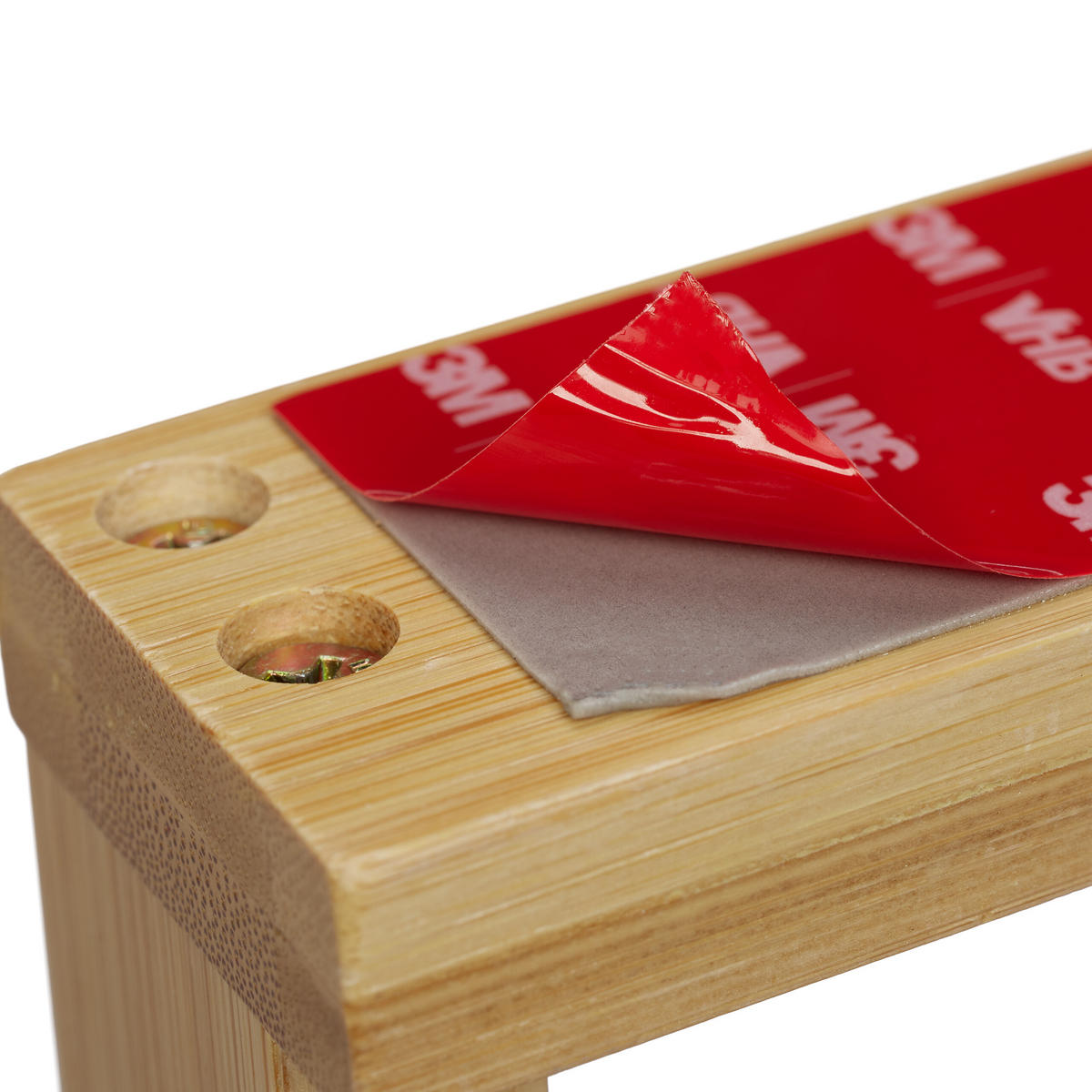 TOILETTENPAPIERHALTER - Hellbraun, Holz (14/4/9cm) - Relaxdays