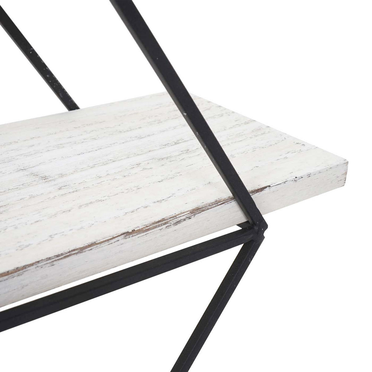 WANDREGAL Weiß - Weiß, Holz (55/60/12cm) - MCW