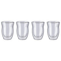 TRINKGLAS (4er Set) Hot & Cold - Transparent, Glas (0.28L) - BUTLERS