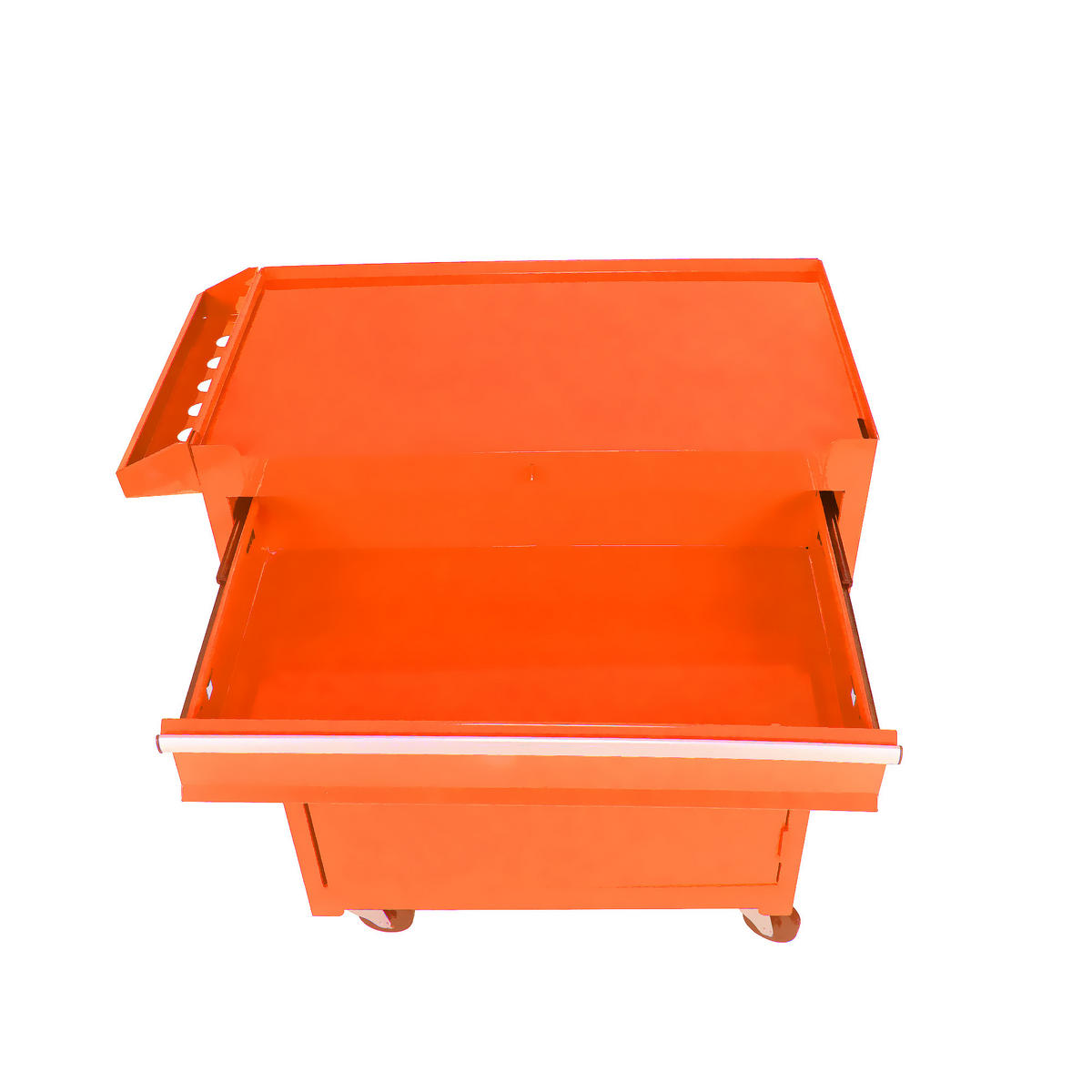 KOMBINATIONSKOFFER – mit 5 Schubladen (orange) - Orange, Metall (28/102/58.5cm) - DCA