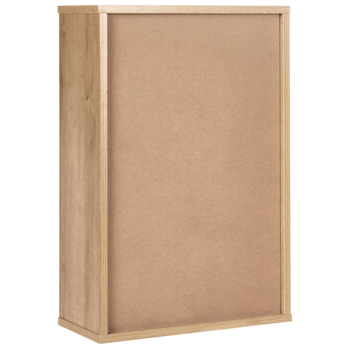BAD-WANDSCHRANK 40 cm Hellbraun Rosell - Naturfarben/Braun, Holzwerkstoff (40/60/19cm) - Beliani