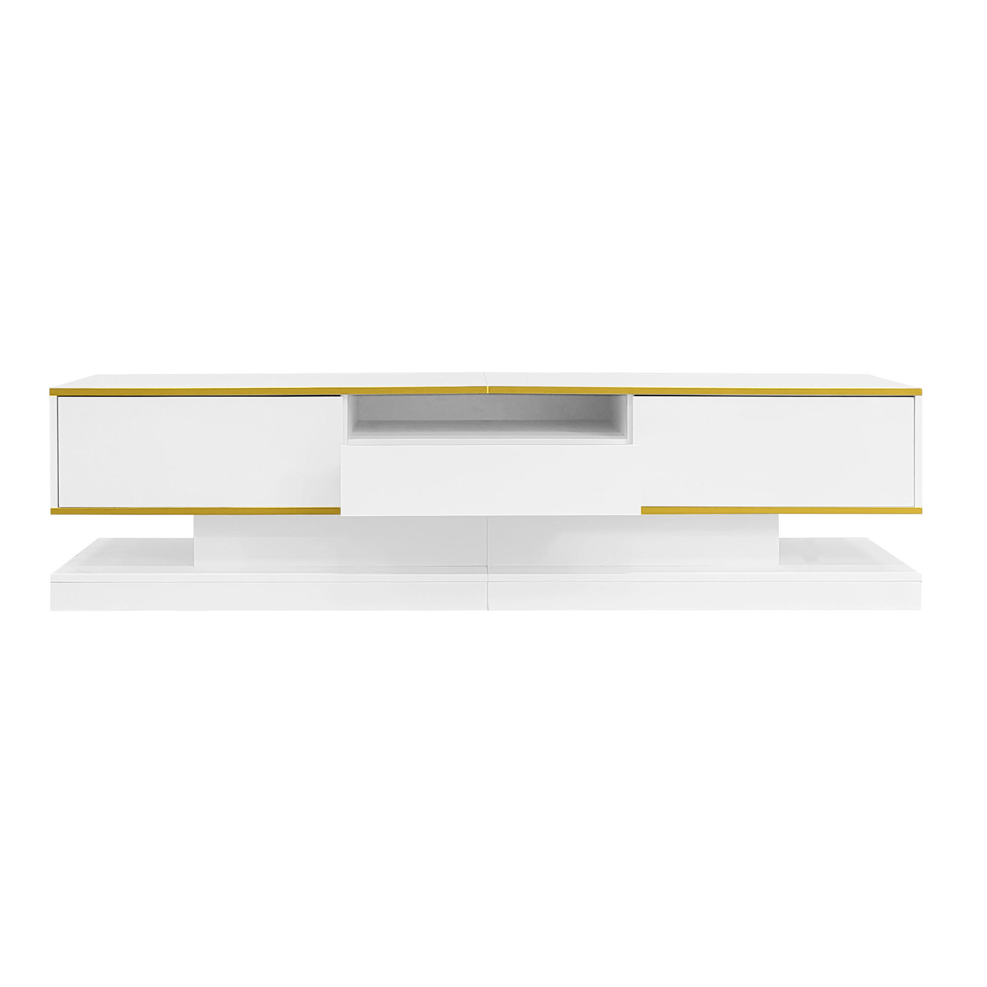 Pangivo Lowboard Gold 180x45x38 cm