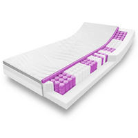 FEDERKERNMATRATZE Diamond 100x200 cm - Weiß, Textil (100/200cm) - Sleezzz