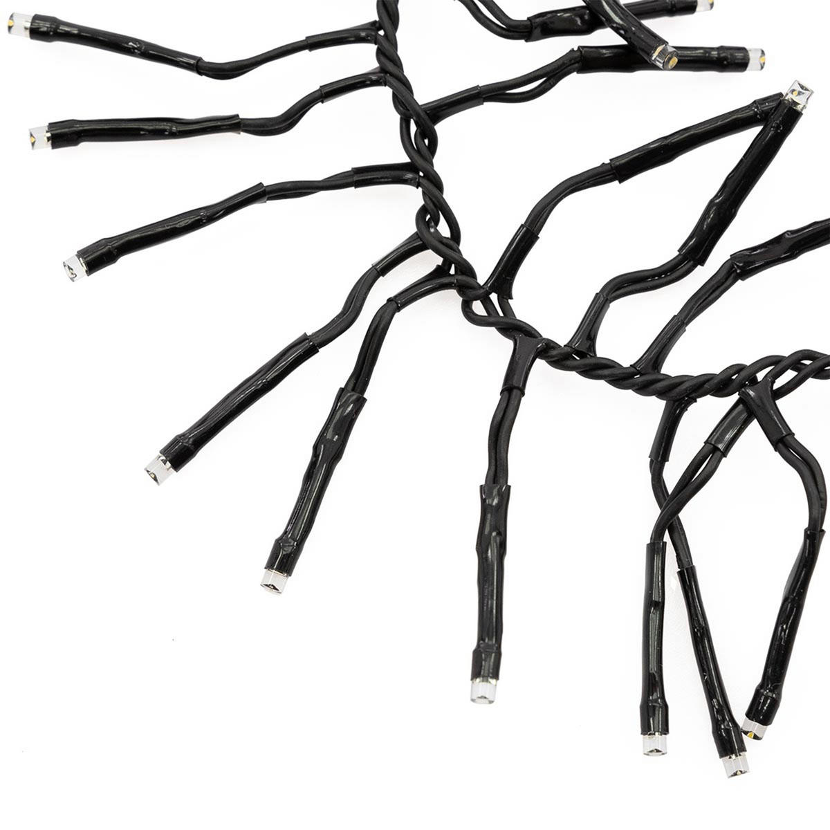 WEIHNACHT CLUSTER 700LED - Grün, Kunststoff (1700cm) - ECD-Germany