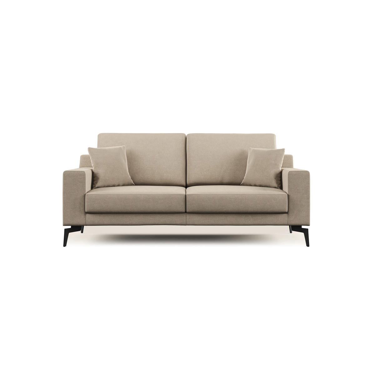 LINEARSOFA Prestige - Taupe, Textil (186/95/91cm) - Divani.store