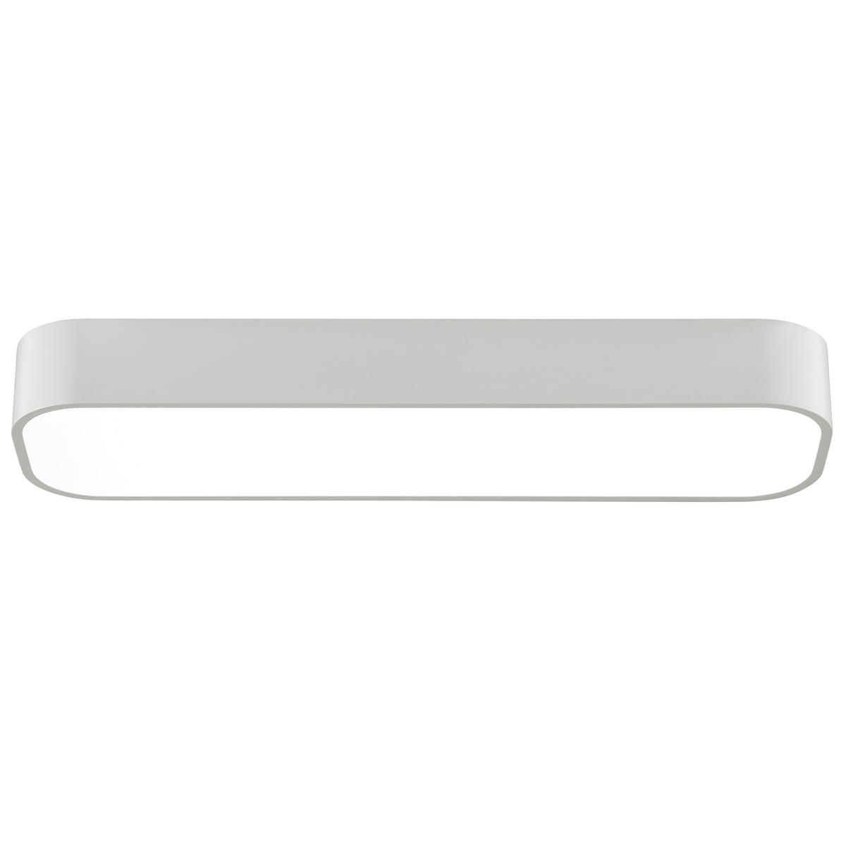 LED DECKENLEUCHTE Corvato Weiß 14,5/50,5/5,8 cm - Weiß, Metall (14.5/50.5/5.8cm) - Brilliant