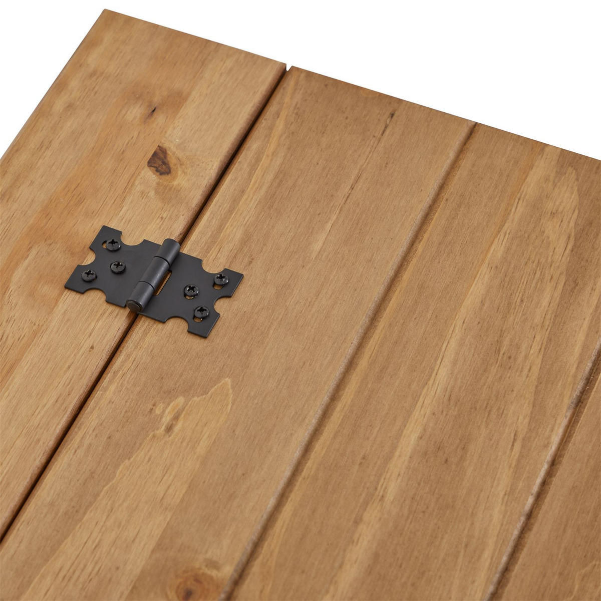 HOLZTRUHE CAMPO - Weiß/Braun, Holz (91/46/50cm) - CARO-Möbel