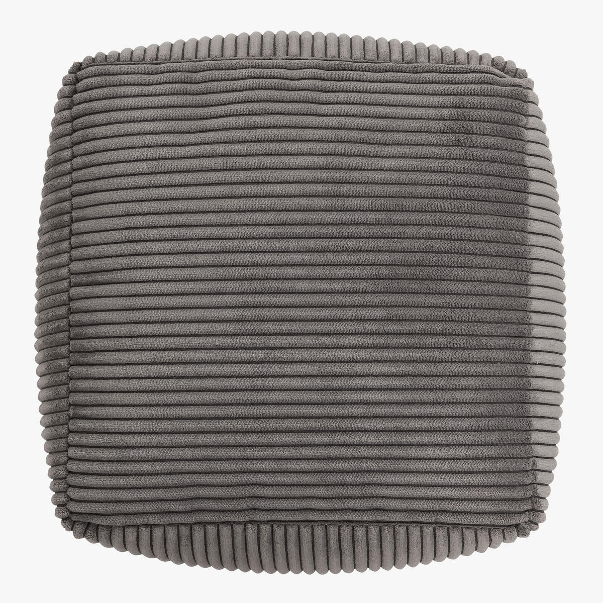 SITZPOUF Amara - Anthrazit, Textil (42/24/42cm) - icon