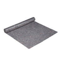 MALVERVLIES 1x25m - Grau, Kunststoff/Textil - Relaxdays