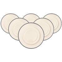SUPPEN-UNTERTASSEN Design Naif bunt ø 18,7 cm 6er Set - Multicolor, Keramik (18.7cm) - Villeroy & Boch
