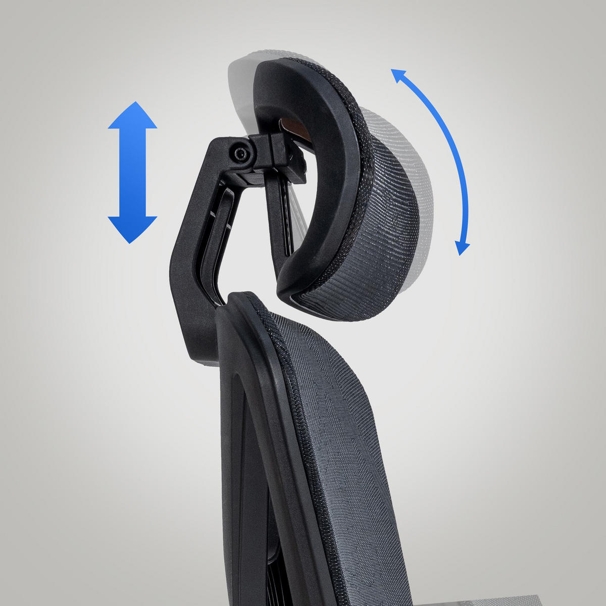 BÜROSTUHL Orionyx schwarz - Chromfarben/Schwarz, Kunststoff/Metall (65/130/68cm) - TPFLiving
