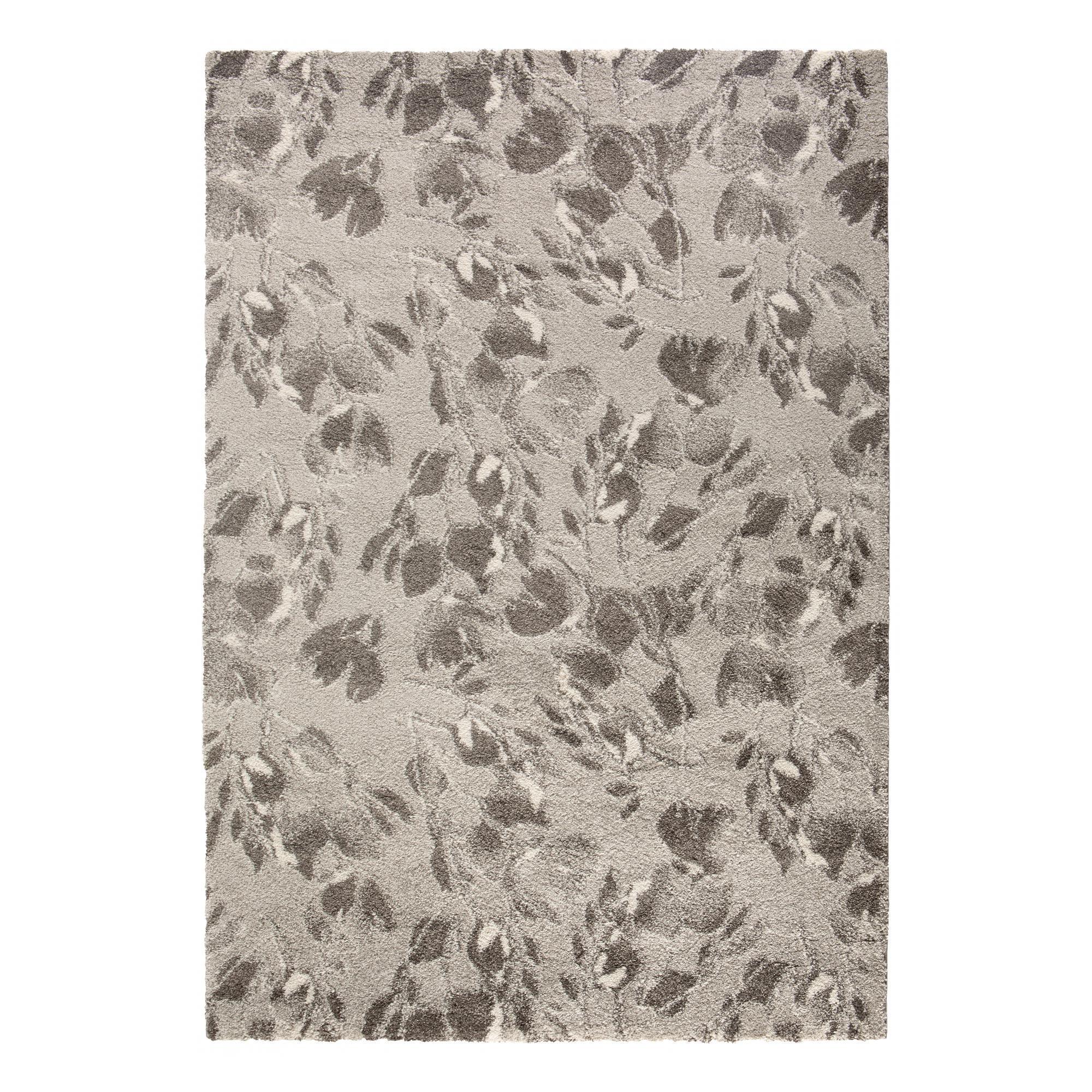 TEPPICH Kanoa perlweiß 160 x 230 cm - Hellgrau, Textil (160/230cm) - Vivaraise