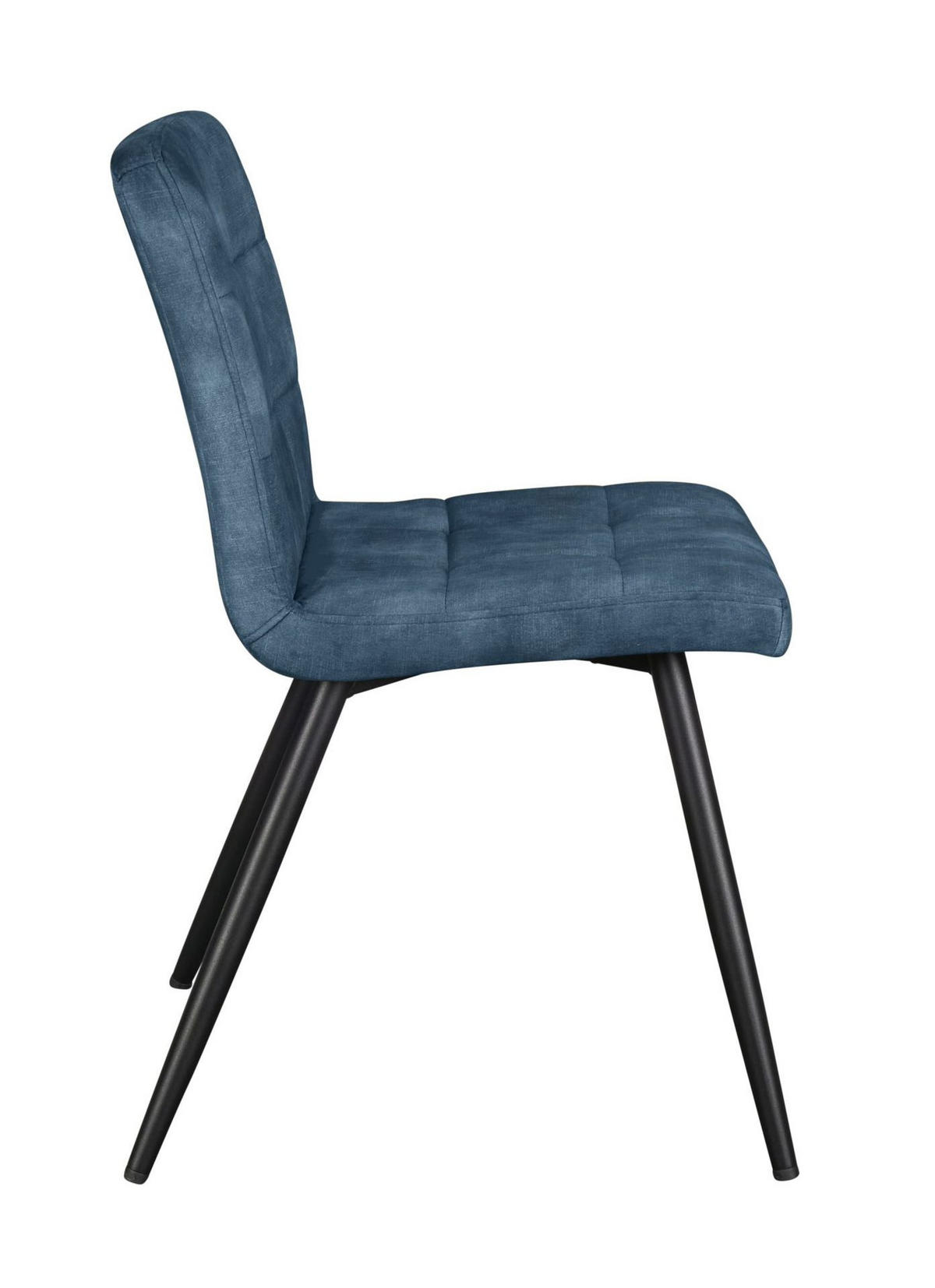 ESSZIMMERSTUHL Riga, Samt, Petrol - Petrol, Textil (58.5/82.5/47cm) - dasmöbelwerk