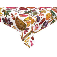 TISCHDECKE Zauberwald elfenbein-bunt Baumwolle 130/220 cm - Ecru/Multicolor, Textil (130/220cm) - beties Heimtextil