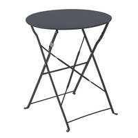 GARTENTISCH klappbar, Grau - Grau, Metall (60/60/72cm) - Oviala