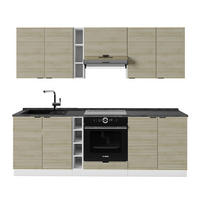 KUCHYŇSKÝ KOUT Fame-Line Dubový panel/bílá - bílá/barva dubu, kompozitní dřevo (235/81.6/60cm) - Vicco