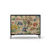 SIDEBOARD MDF 2 Türen und 2 Schubladen mit Druckmuster ALISE AMAZONIA - Multicolor/Braun, Holzwerkstoff (45/84/90cm) - RNT By Really Nice Things