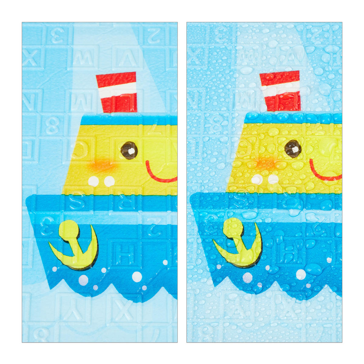 SPIELMATTE - Multicolor, Kunststoff/Textil (195/175cm) - Relaxdays