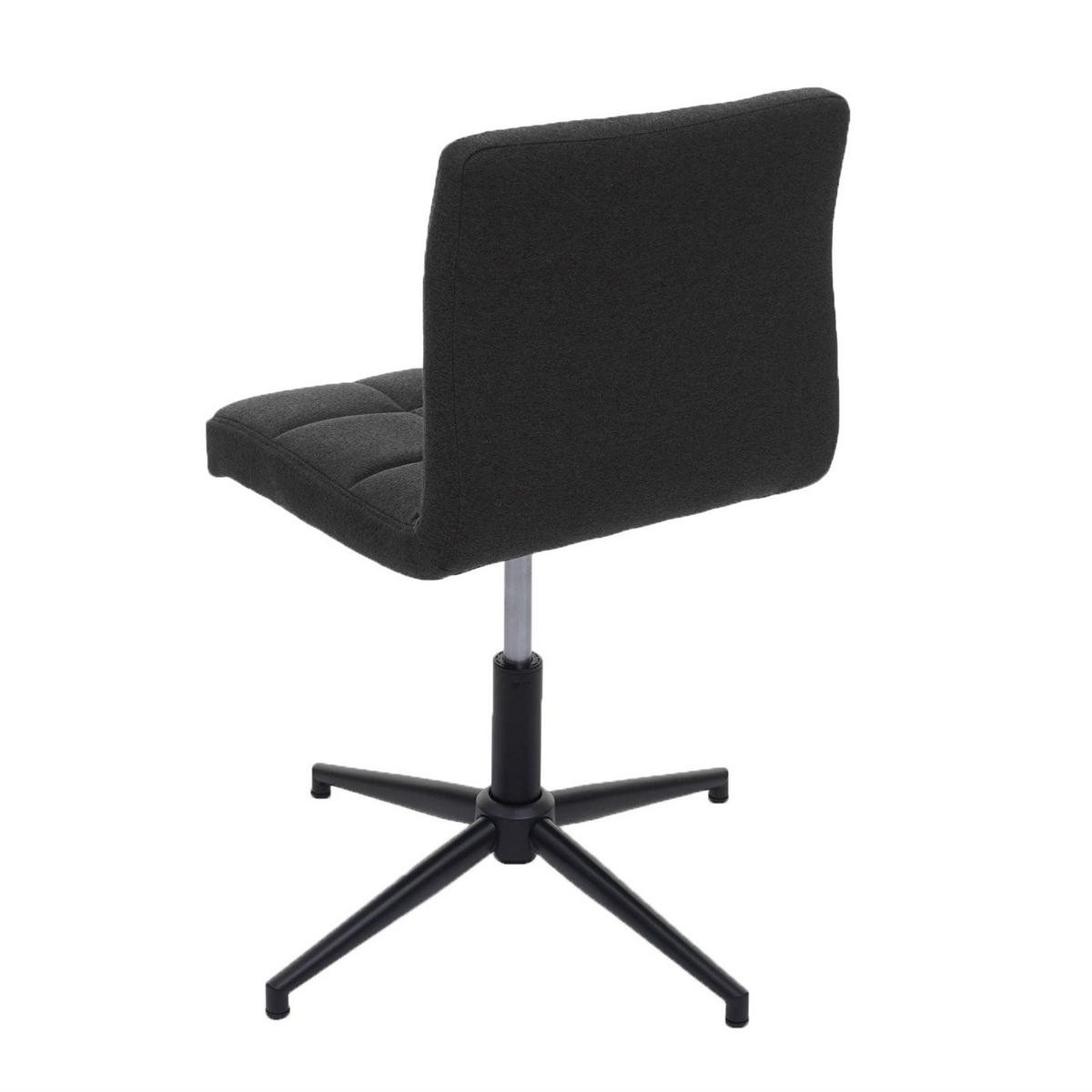 ESSZIMMERSTUHL Anthrazit 2er-Set - Anthrazit/Grau, Textil (64/90/64cm) - MCW