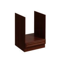 HERDUMBAUSCHRANK D60ZK – Sycylia Milano – Milano / Walnuss - Walnussfarben, Holzwerkstoff (60/82/52cm) - ROYAL24_MARKT