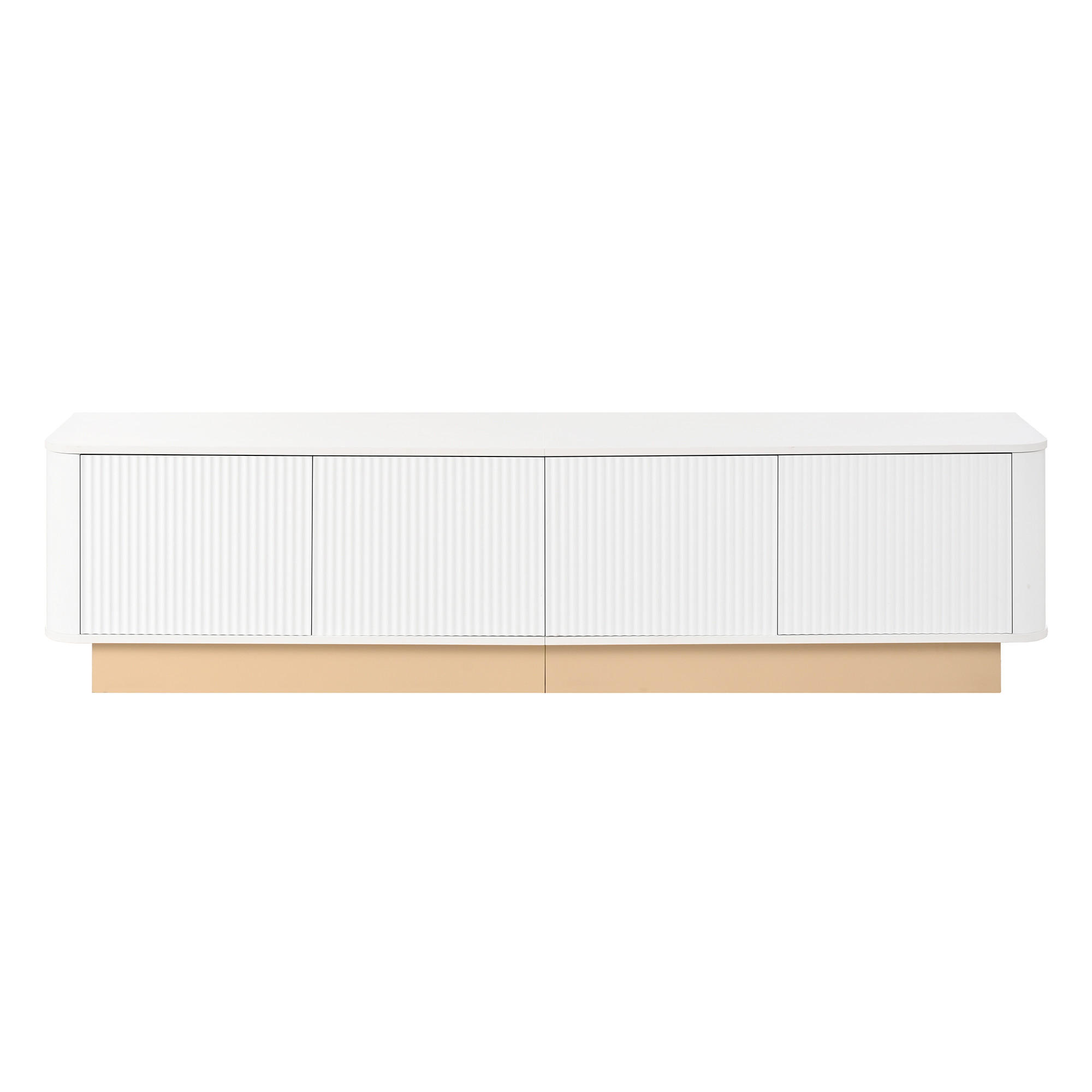 Urban Meuble TV STOLEK dekor dub a lamelový design