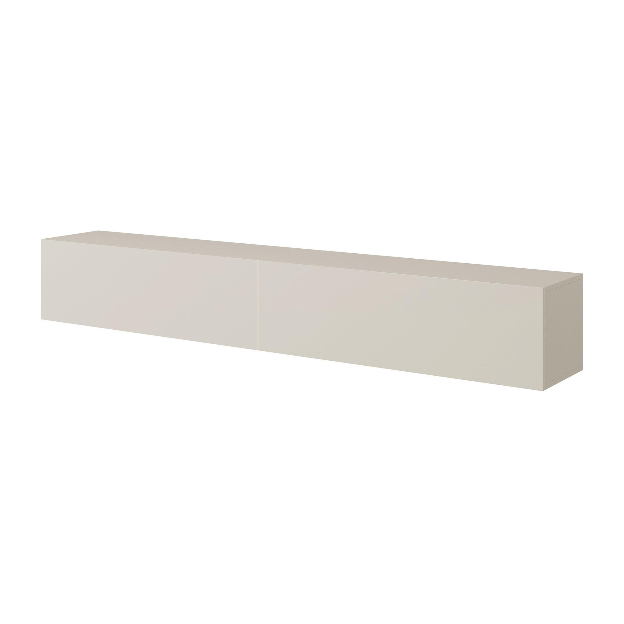 TV-HÄNGEBOARD Bisira Graubeige 200 cm - Greige, Holzwerkstoff (200/30/31.6cm) - Selsey