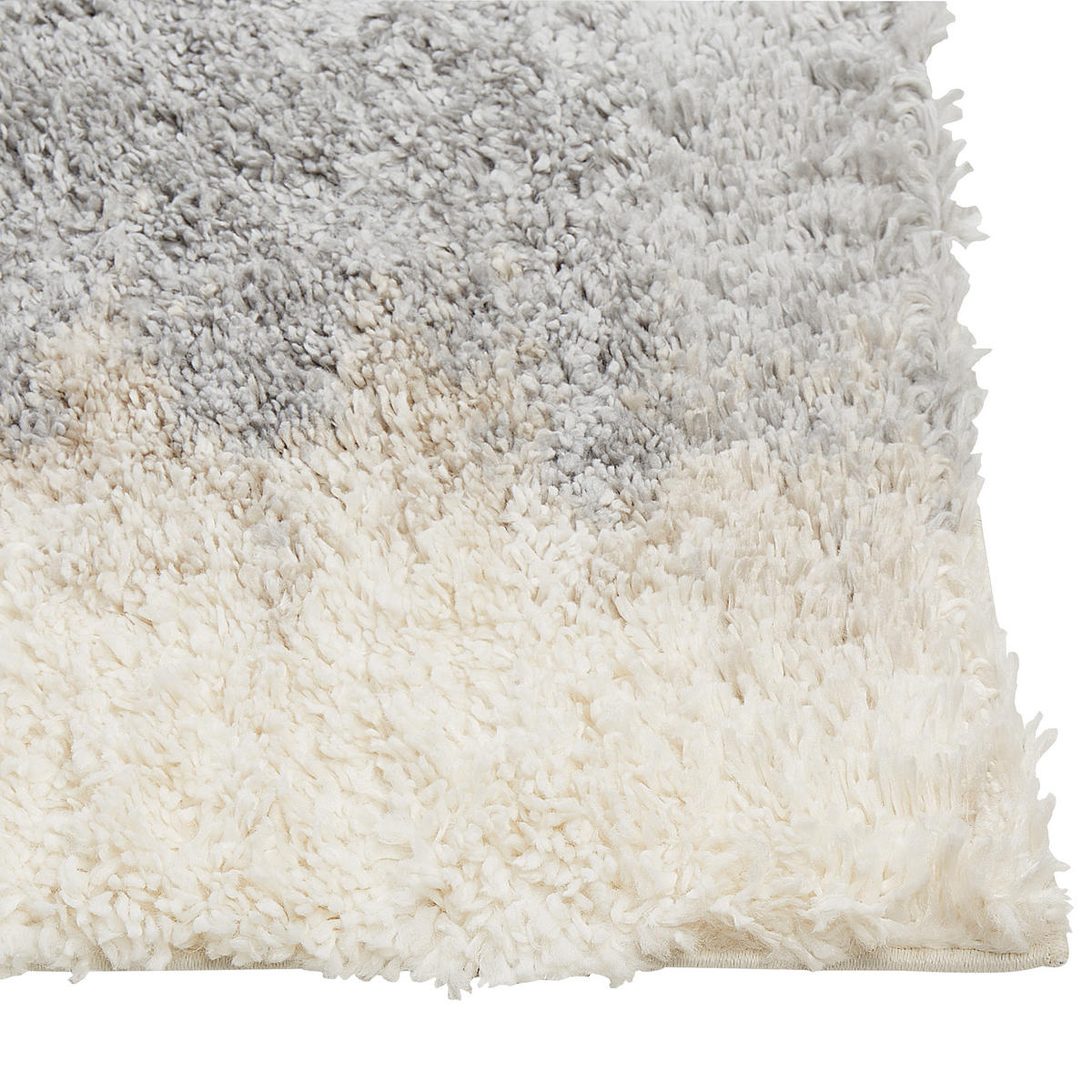 SHAGGY-TEPPICH Martuni 150/80 cm - Grau, Kunststoff (80/150cm) - Beliani