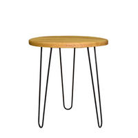 SCHEMEL aus Massivholz fürs Esszimmer - Eichefarben, Holz (35/43/35cm) - Rawood Furniture