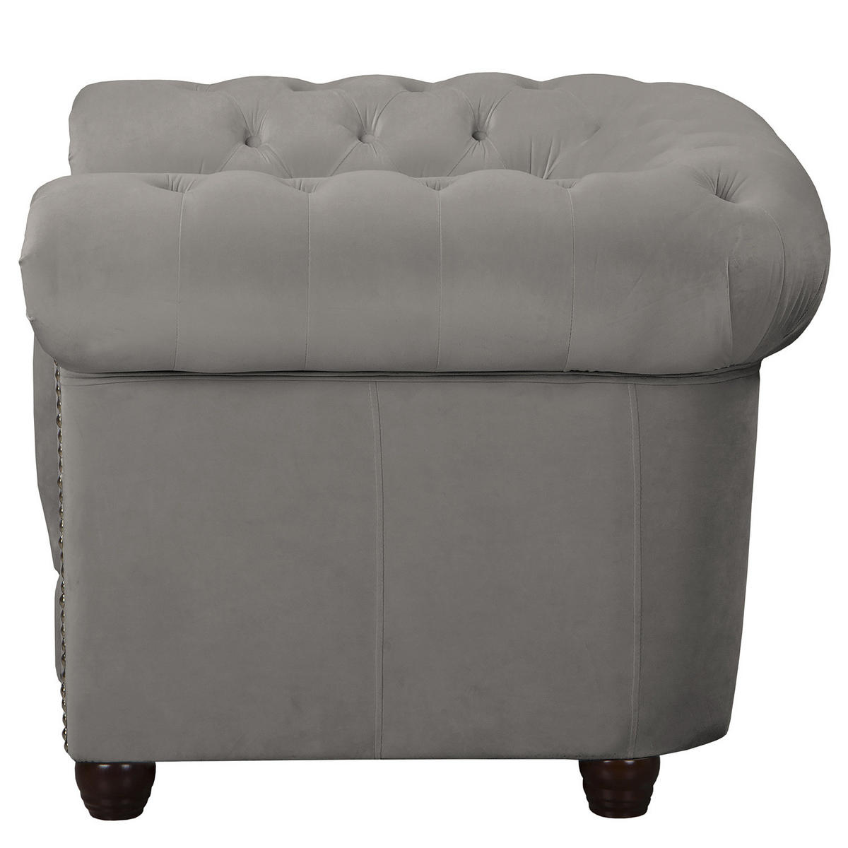 SESSEL - Taupe/Buchefarben, Holz/Buchenholz (104/72/86cm) - home24