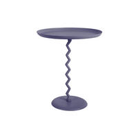 BEISTELLTISCH Zig Zag 44/44/52 cm - Blau, Metall (44/44/52cm) - Leitmotiv