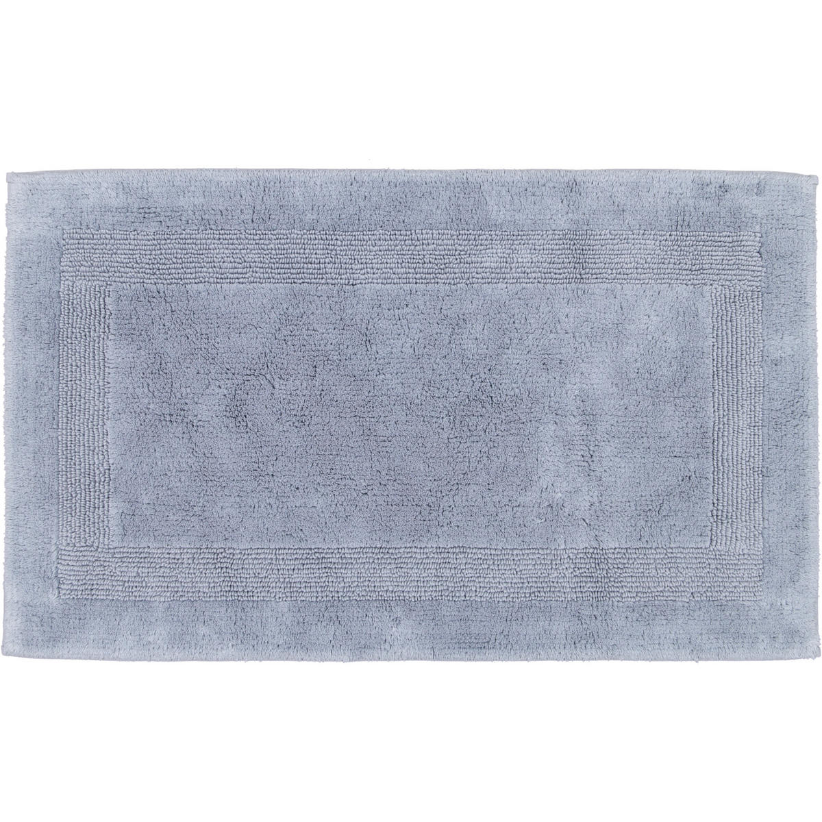 BADTEPPICHE LUXUS BADTEPPICH 1000 NORDIC BLUE - 187 - Blau, Textil (60/100cm) - Cawoe