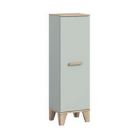 BADMIDISCHRANK STAR (B/H/T: ca. 34/116/31 cm) in hellgrün/hellgrün - Hellgrün, Holzwerkstoff (34/116/31cm)