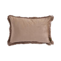 ZIERKISSEN Nous Taupe 60/3/40cm - Taupe, Textil (3/60cm) - PTMD Collection