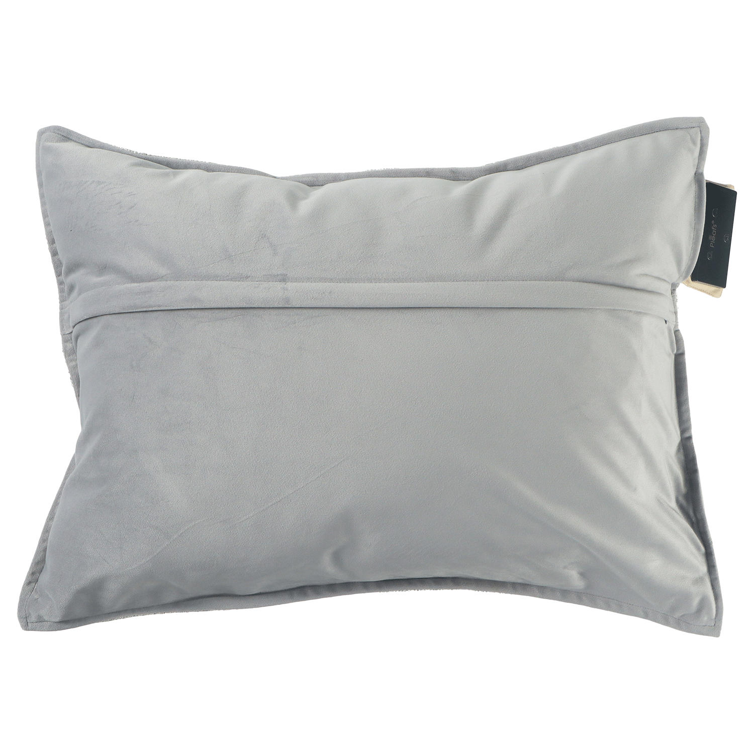 HEIZKISSEN Nomad 45x60cm Close Knit - Hellgrau, Textil (45/60cm) - Pleafs