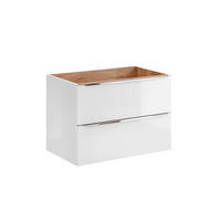 WASCHTISCHUNTERSCHRANK 80cm April Weiß - Weiß, Holzwerkstoff (80/57/46cm) - Petits-meubles