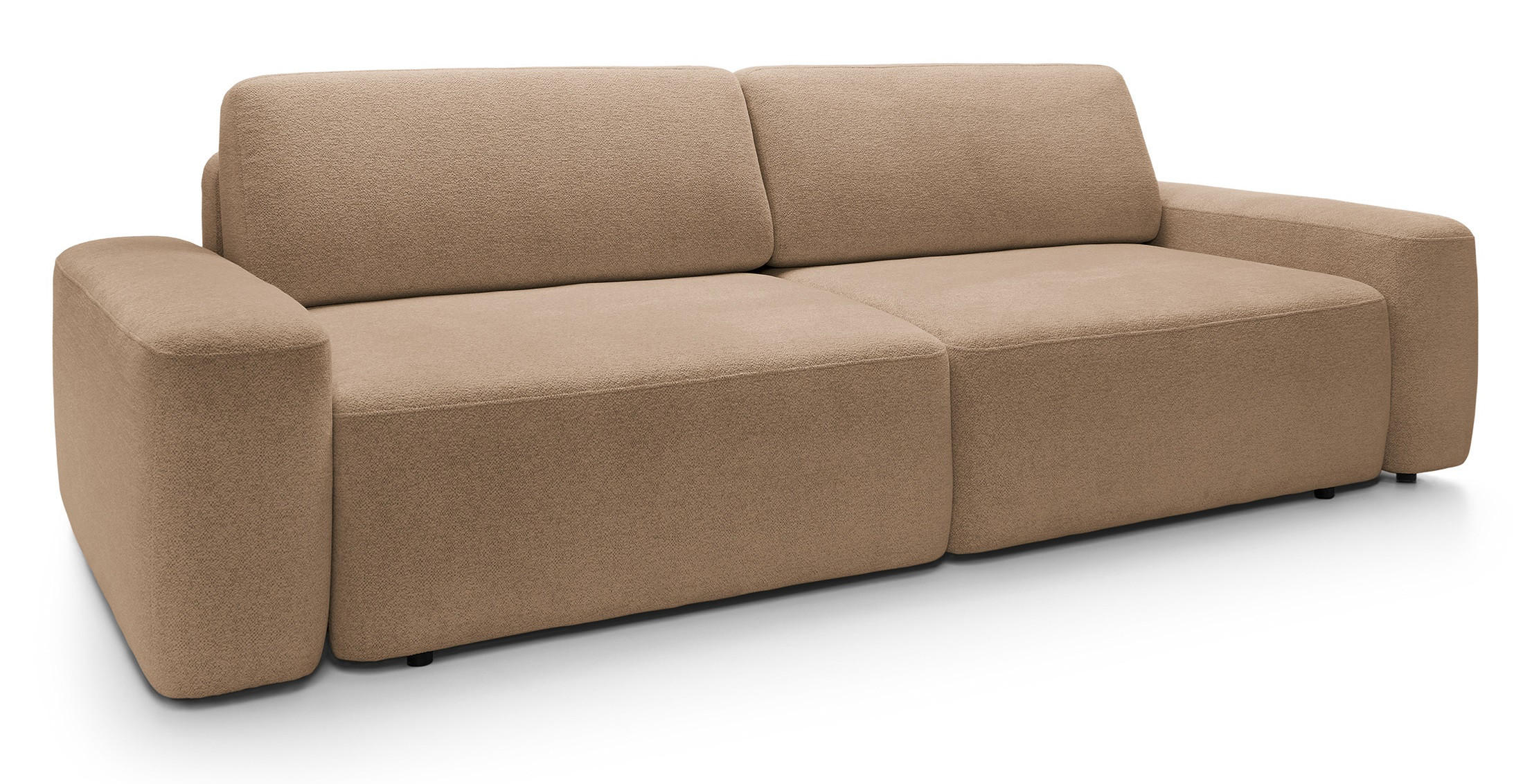 Emporius Polstersofa Braun 257x82x105 cm