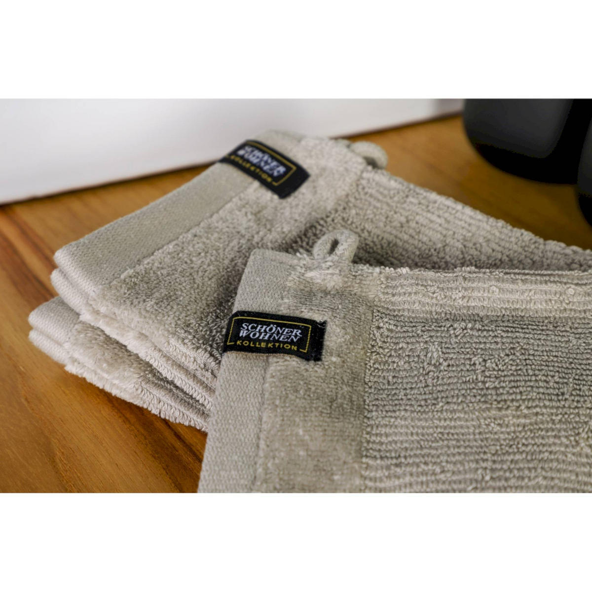 WASCHHANDSCHUH SENSE-6 - Sandfarben, Textil (16/21cm) - Schöner Wohnen