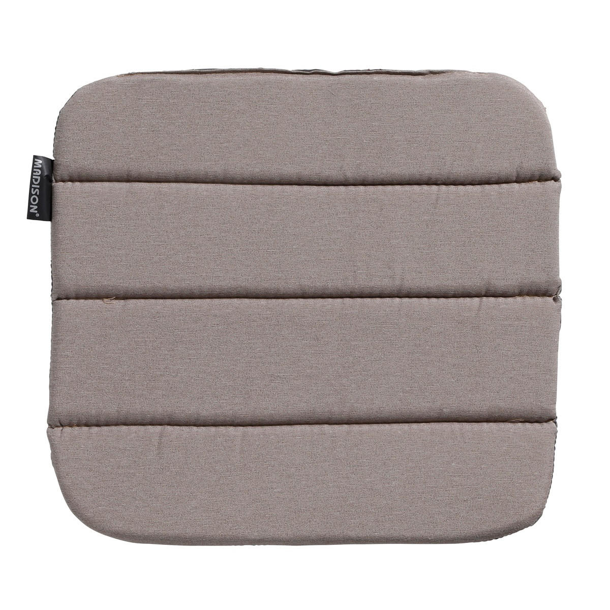 SITZKISSEN Panama 40/40 cm 4er-Set - Taupe, Textil (40/2/40cm) - Madison