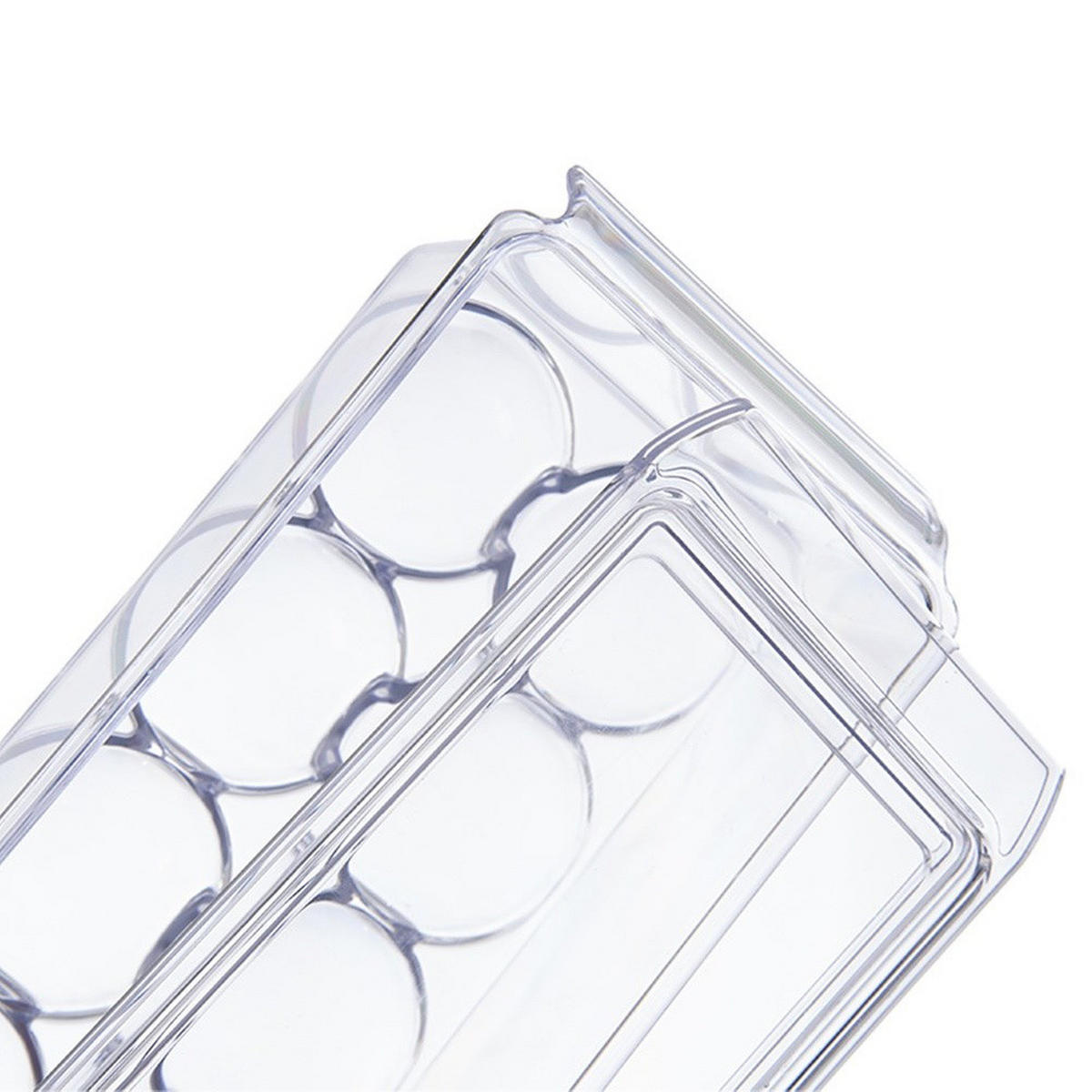 EIERBEHÄLTER mit Deckel für 14 Eier - Transparent, Kunststoff (36/8.5/10.5cm) - Orion 