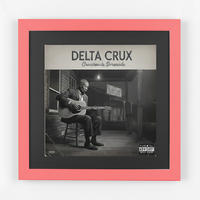 SCHALLPLATTEN RAHMEN 40/40 für das Cover - Rot, Holz (40/40cm) - K-Möbel