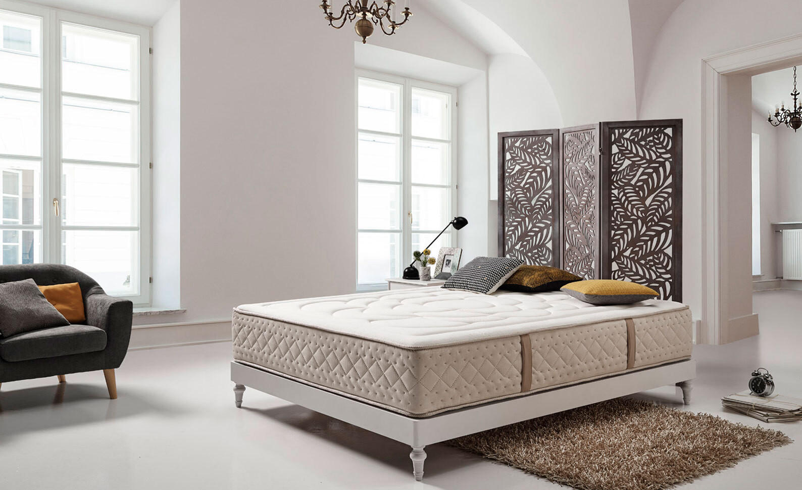 MATRATZE 140x200 Dream Repair - Weiß, Textil (140/200cm) - Simpur