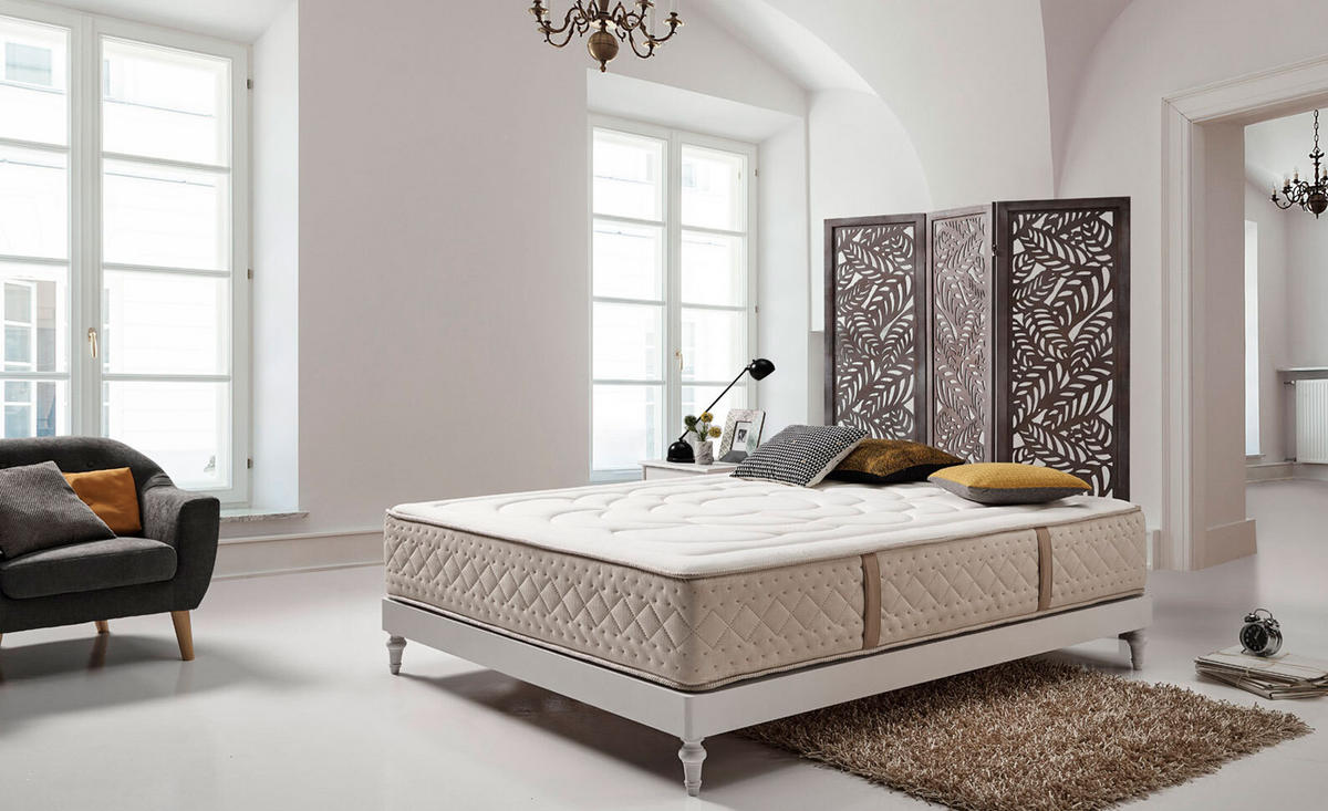 MATRATZE 160x200 Dream Repair - Weiß, Textil (160/200cm) - Simpur