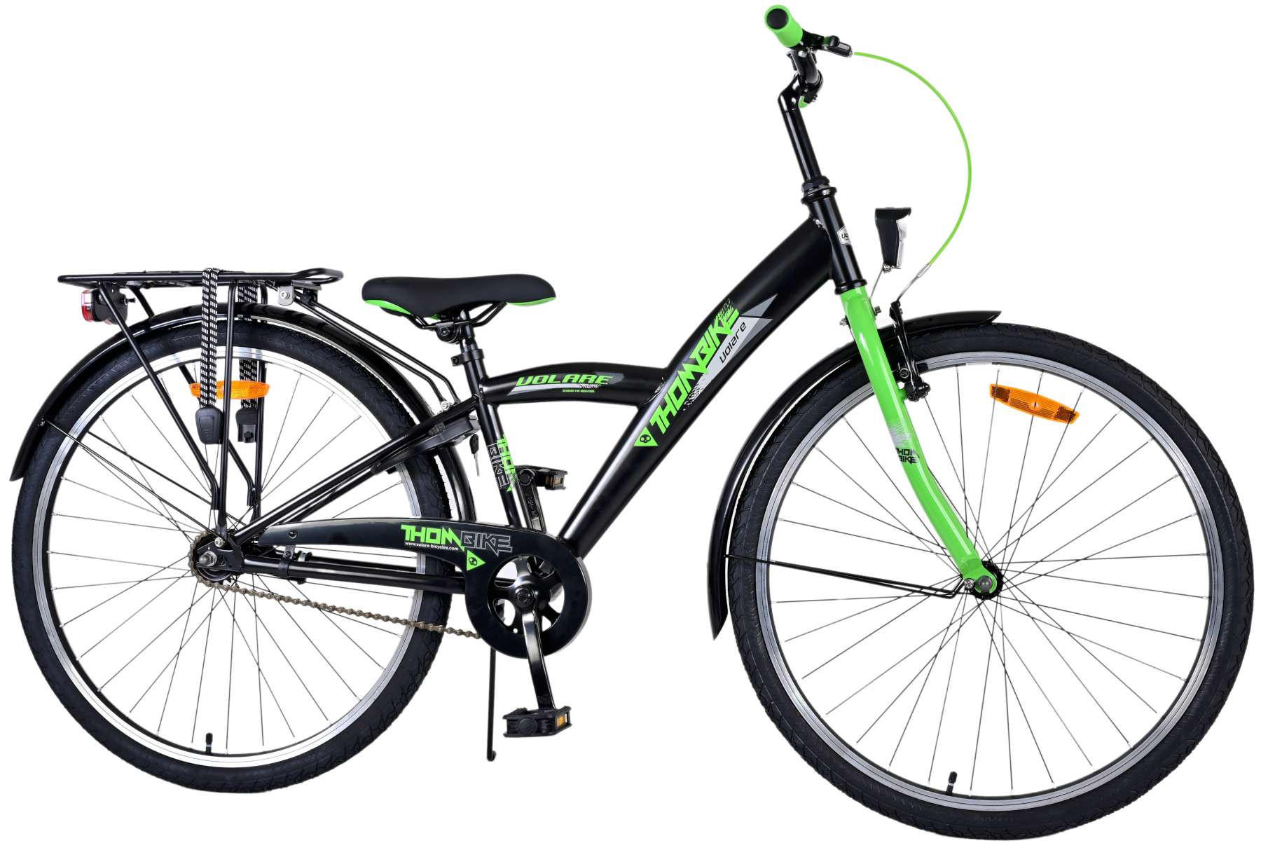 KINDERFAHRRAD Thornbike - Jungen - 26 Zoll - Rücktritt + Handbremse - Grün - Grün, Metall (77cm) - TPFSports