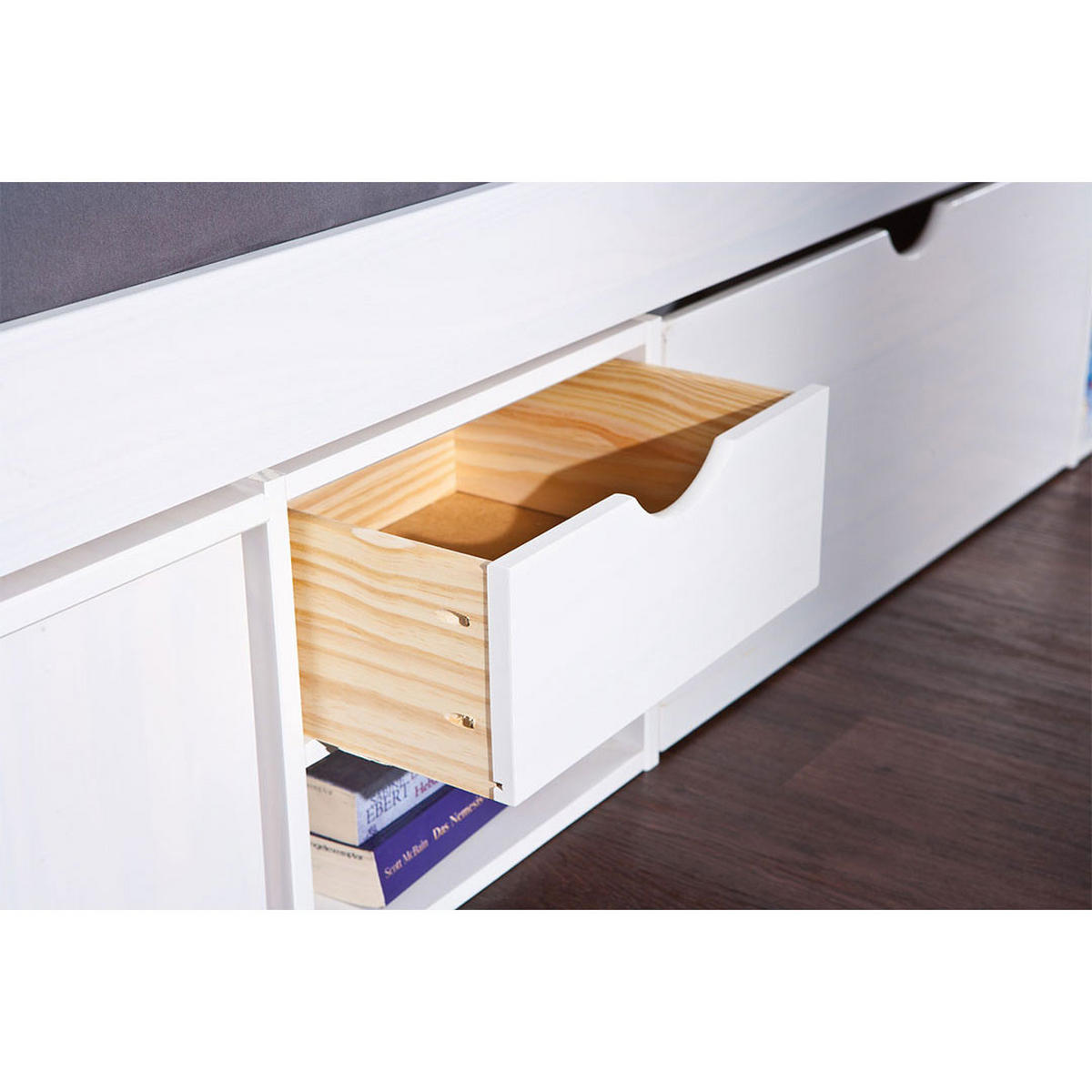 BETT Weiß - Weiß, Holz - ebuy24