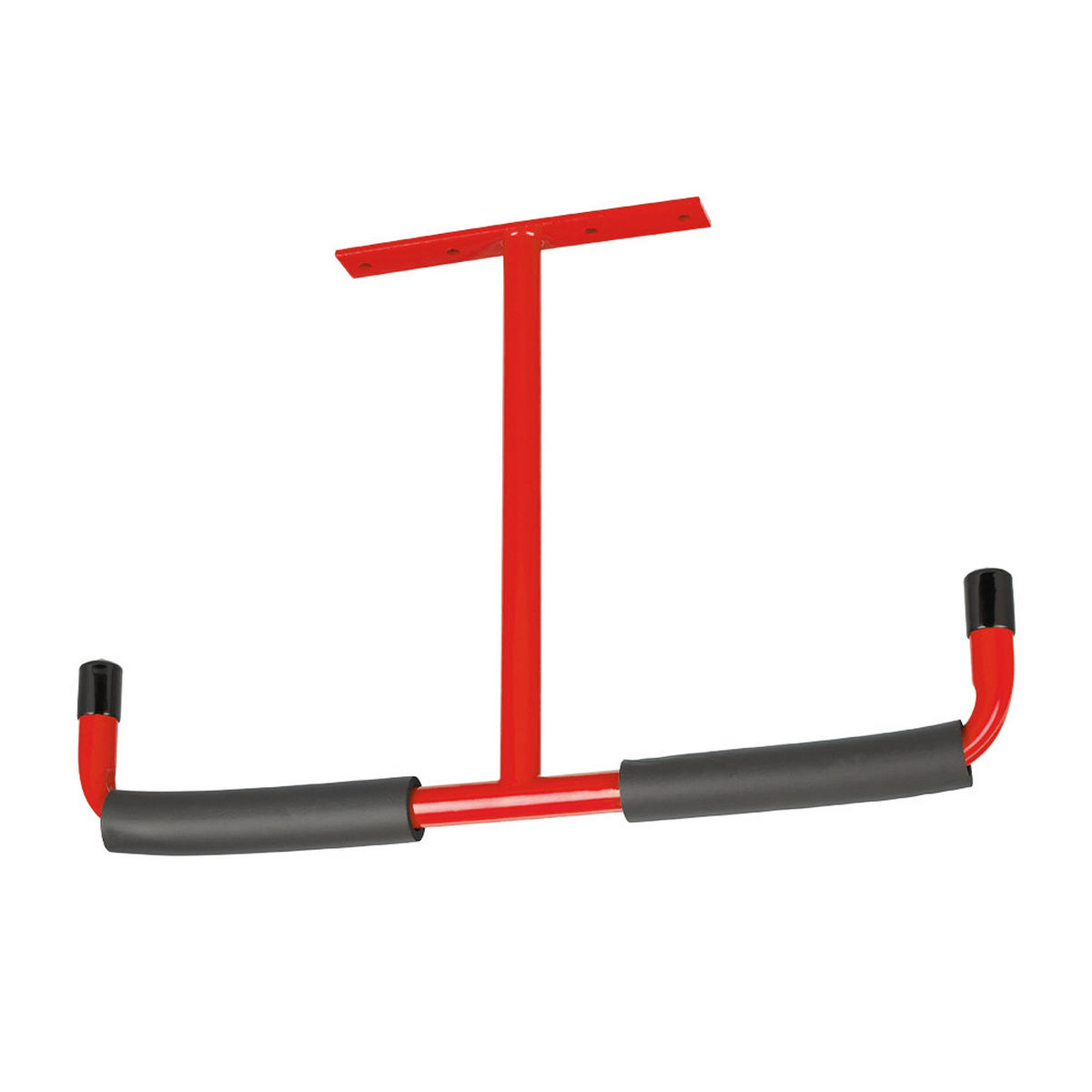 DECKENHAKEN 4 Stück T-förmige in Rot Vielseitig einsetzbar Belastbarkeit 43,5 x 29 cm - Rot, Metall (29/1/43.5cm) - Livingandhome