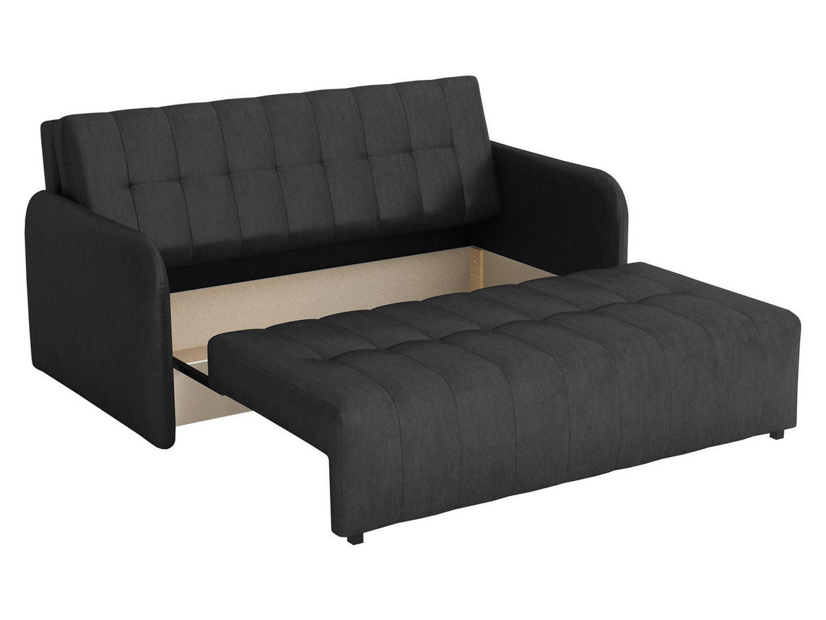 SCHLAFSOFA Viva Grand IV - Türkis/Schwarz, Holz/Kunststoff (165/85/95cm) - MIRJAN24