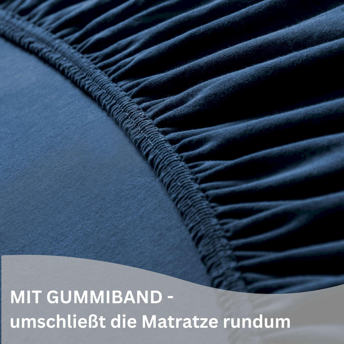 KINDERSPANNBETTLAKEN BASIC - Blau, Textil (60/120cm) - Schöner Wohnen
